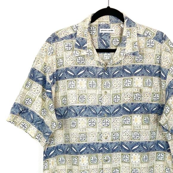 Vintage Pierre Cardin Button Down Shirt - XL - Picture 3 of 6